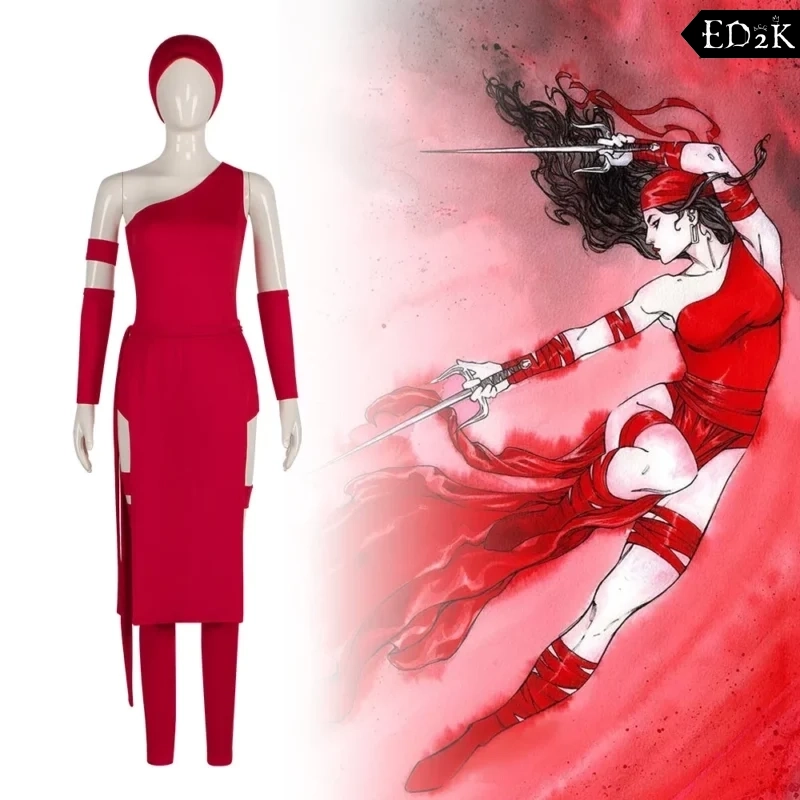 Marvel: Elektra | Red Cosplay Costum