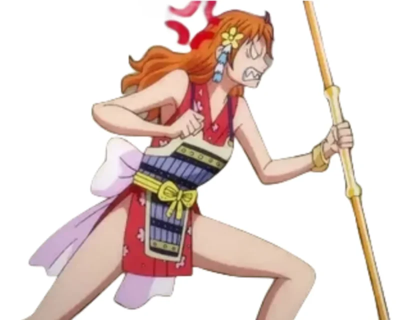One Piece: Nami | Wano Country Armor Kimono Cosplay Costume Set