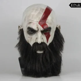 God of War: Kratos | Latex Mask Cosplay Prop