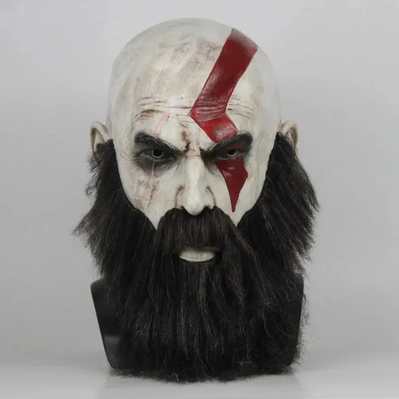 God of War: Kratos | Latex Mask Cosplay Prop