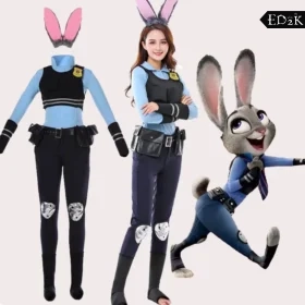 Zootopia: Judy Hopps | Police Uniform Cosplay Costume