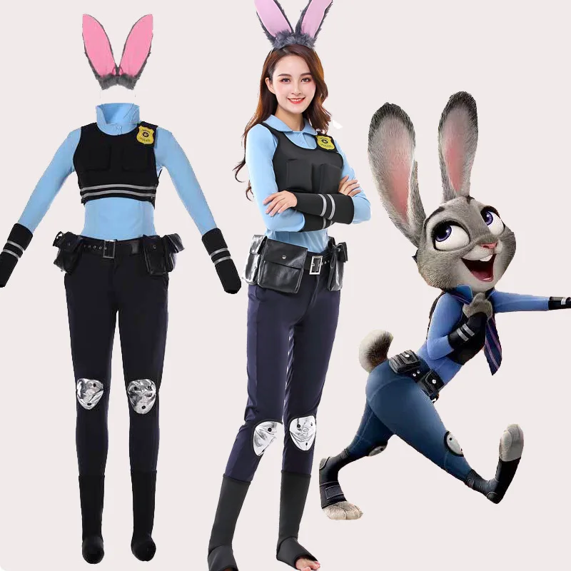 Zootopia: Judy Hopps | Police Uniform Cosplay Costume