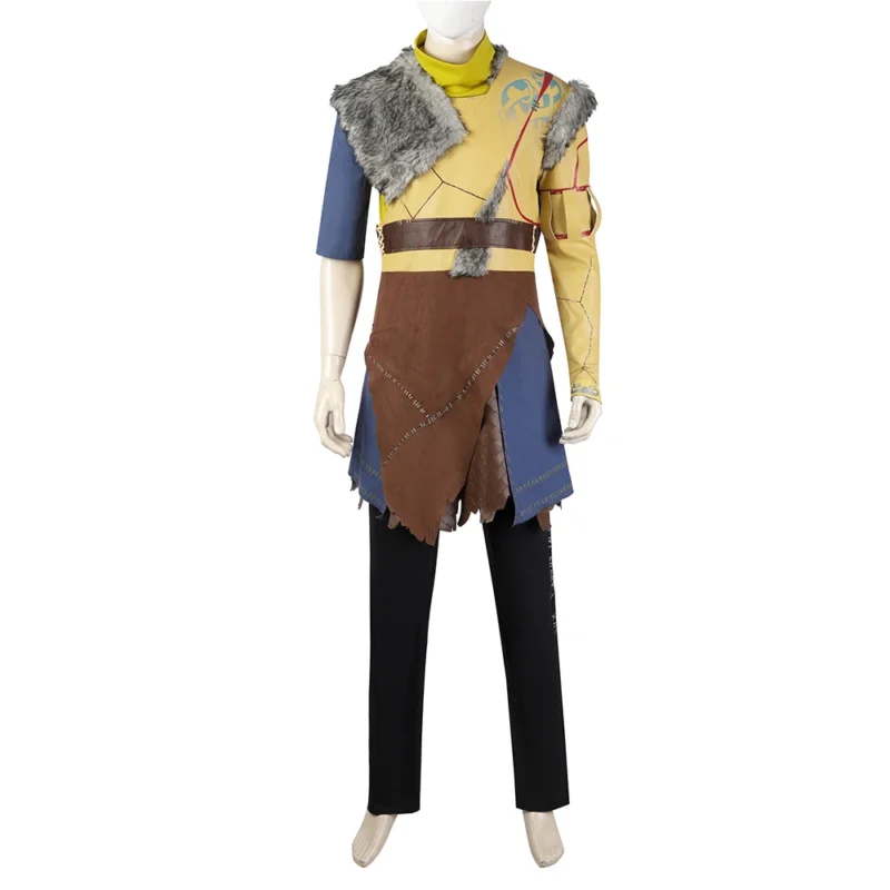 Alternative view of God of War: Ragnarök | Atreus Norse Warrior Cosplay Costume