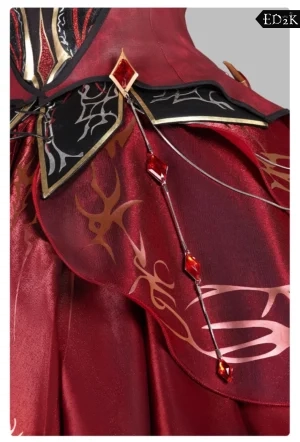 Love and Deepspace: Heroine | Fantasy Red Dress Cosplay Costume