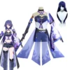 Honkai: Star Rail: Acheron | Purple Battle Suit Cosplay Costume Set