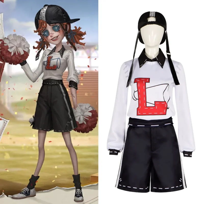 Identity V: Cheerleader Lily Balir | White Cheerleader Uniform Cosplay Costume