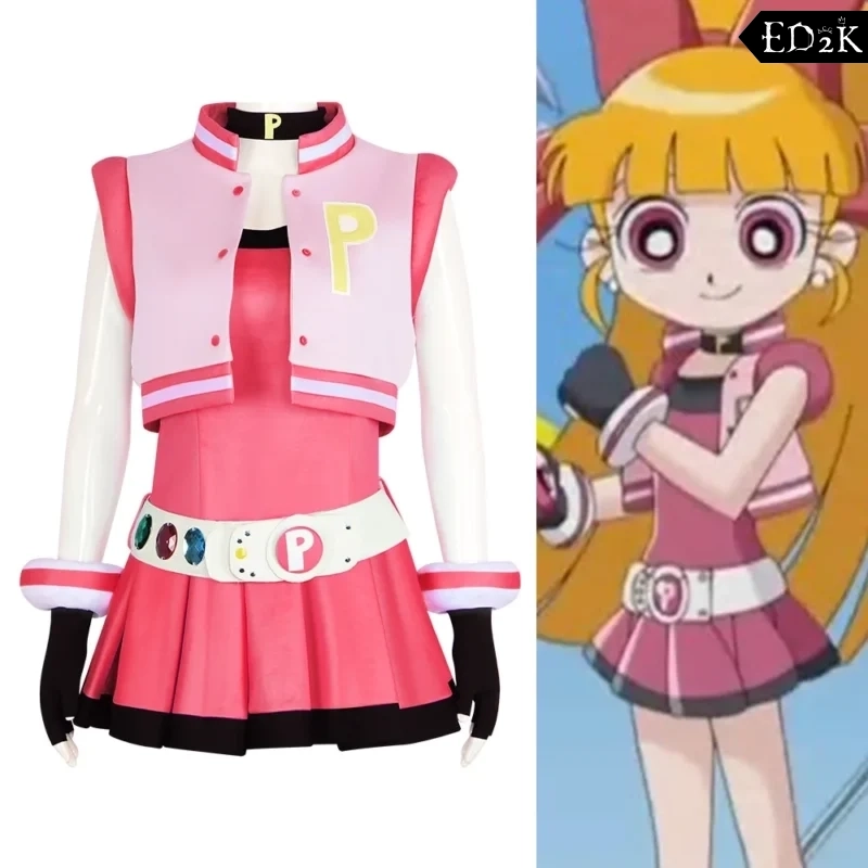 The Powerpuff Girls: Blossom | Buttercup & Bubbles Women's Costume Cosplay