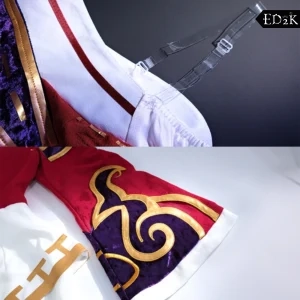 League of Legends: The Nine-Tailed Fox Ahri | Red Dress Cosplay Costume