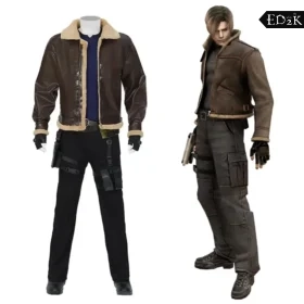 Resident Evil 2 Remake: Leon S. Kennedy | Police Uniform Cosplay Costume