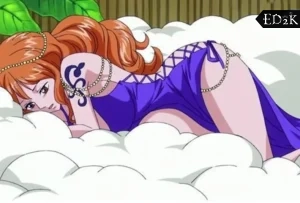 One Piece: Nami | Purple Kimono Cosplay Costume