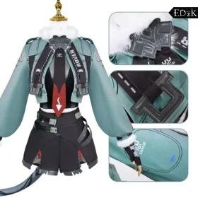 Zenless Zone Zero: Jane Doe | Red Tactical Suit Cosplay Costume