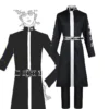 Tokyo Revengers: Ran Haitani And Rindo Haitani | Black Trench Uniform Cosplay Costume Set