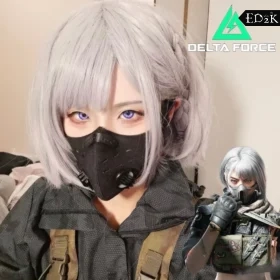 Delta Force: Mai Xiaowen | Black Snowball Mask Cosplay Props