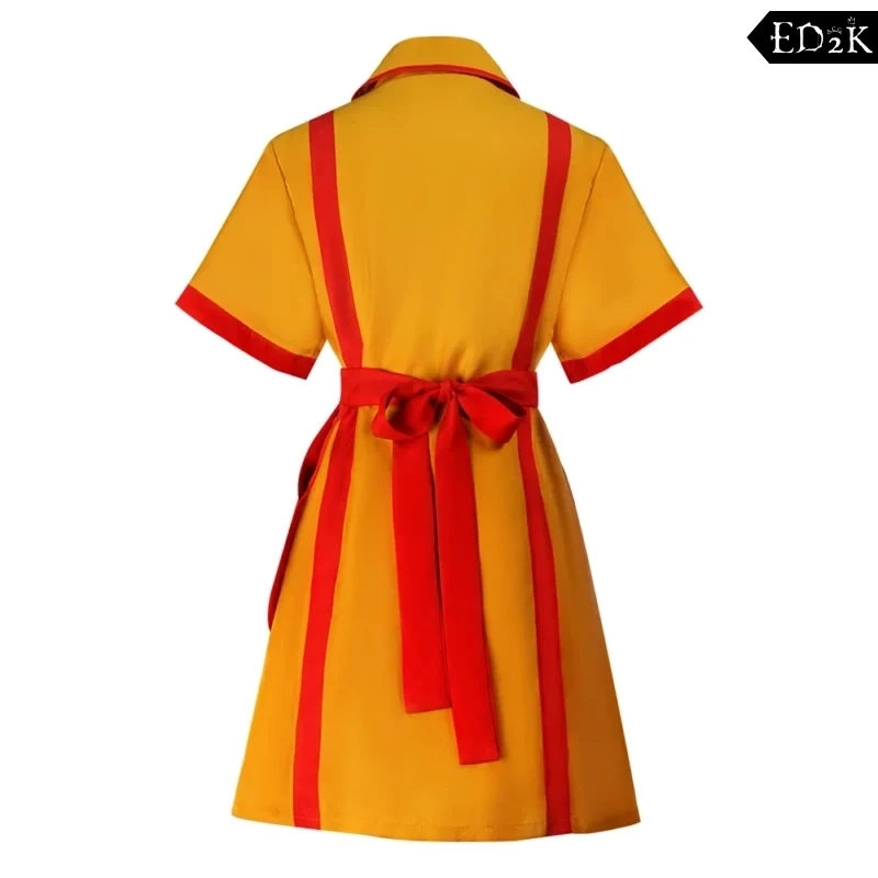 2 Broke Girls: Max Black | Waitress Uniform Cosplay Costume