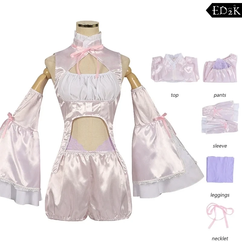 The Magical Girl and the Evil Lieutenant Used to Be Archenemies: Mimori Byakuya | White Uniform Costume Cosplay