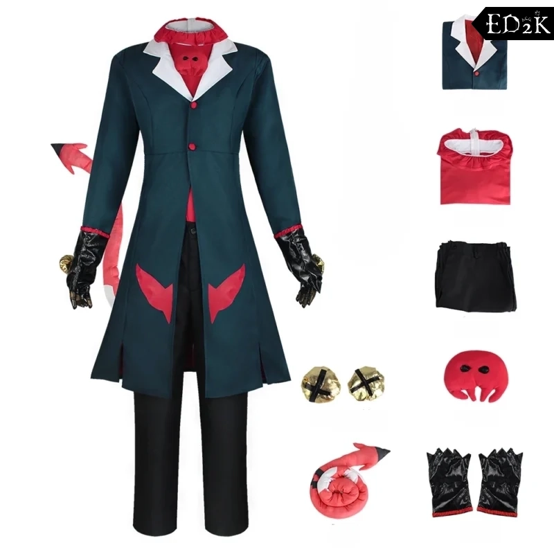 Helluva Boss: Blitzo Buckzo | Black Suit Cosplay Costume