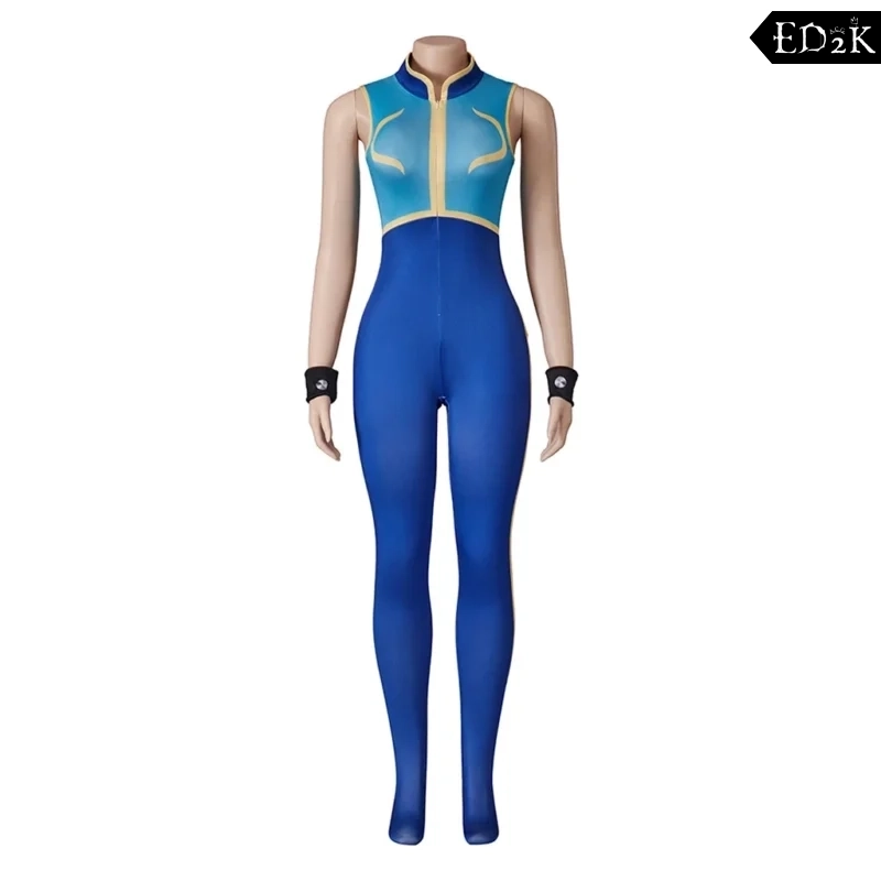 Alternative view of Street Fighter: Chun Li | Qipao Cosplay Costume
