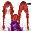 GACHIAKUTA: Li Glaze | Red Braided Heat-Resistant Wig Cosplay