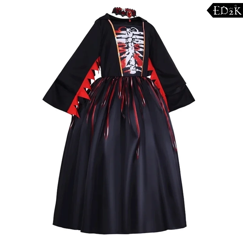 Traditional Witch Cosplay Costume for Halloween