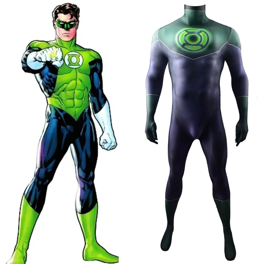 Green Lantern: John Stewart | Spandex Bodysuit Cosplay Costume