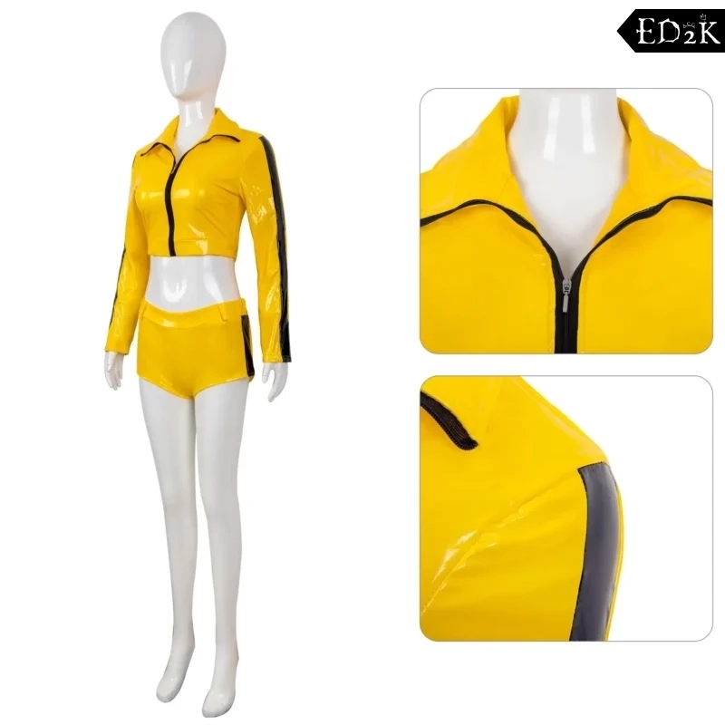 Kill Bill: The Bride | Yellow Jumpsuit Cosplay Costume
