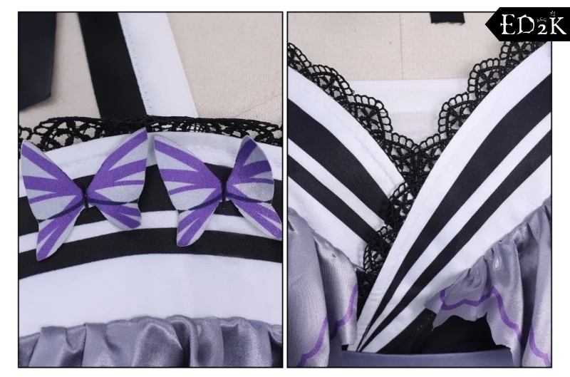 Magical Girl Witch Trial: Houshou Maago | Traditional Japanese Kimono Cosplay Costume Set