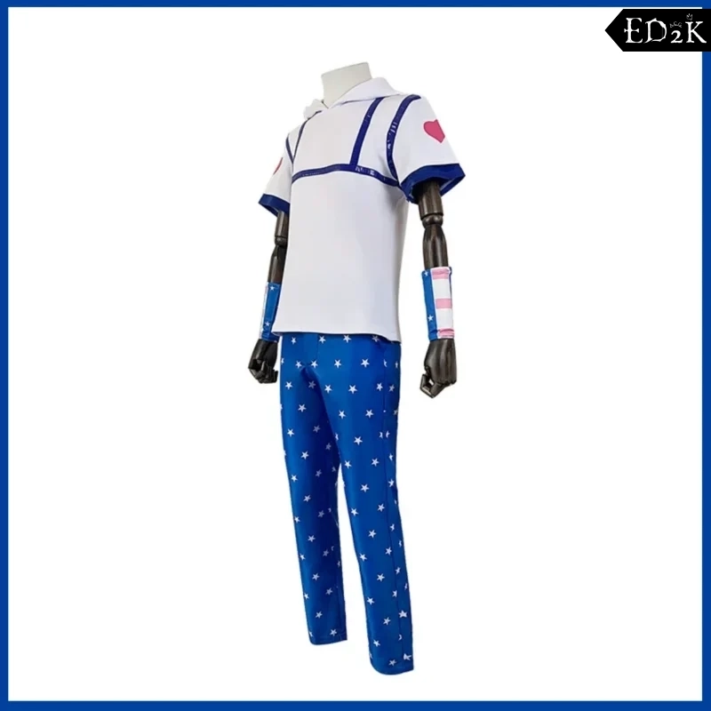 JoJo's Bizarre Adventure: Steel Ball Run | Johnny Joestar Racing Suit Cosplay Costume Set