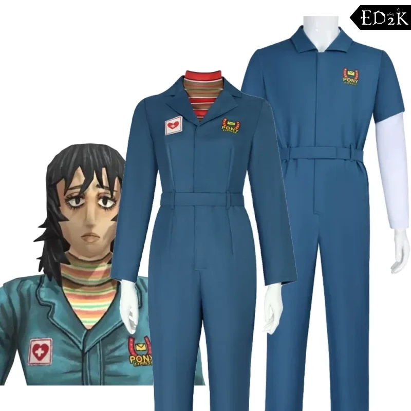 Mouthwashing: Anya And Jimmy | Dark Blue Jumpsuit Cosplay Costume