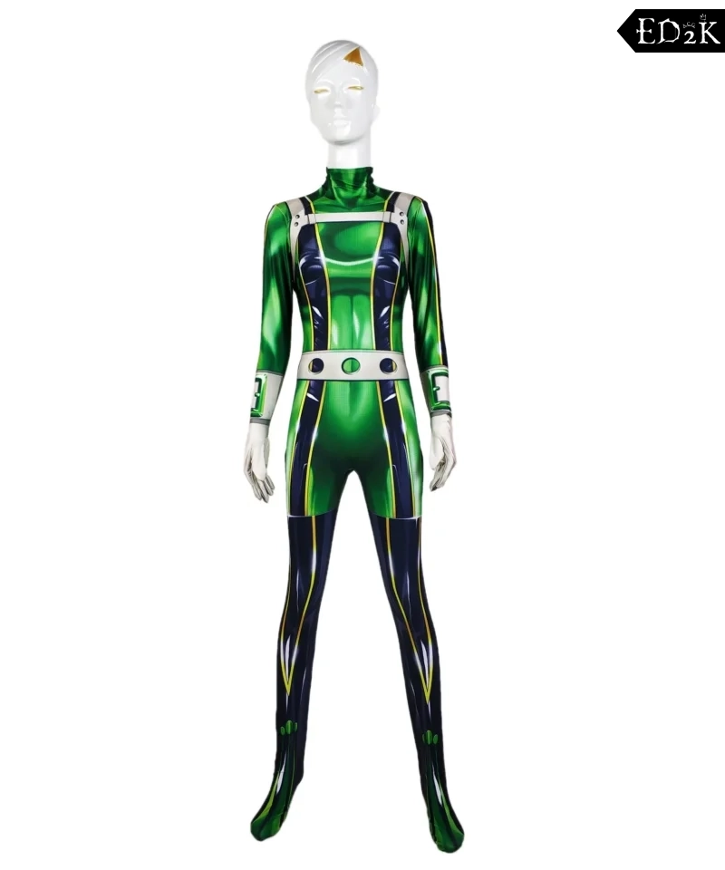 My Hero Academia: Tsuyu Asui (Froppy) | Spandex Jumpsuit Cosplay Costume