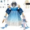 Infinity Nikki: Nikki | Blue Bubbles Princess Dress Cosplay Costume Set