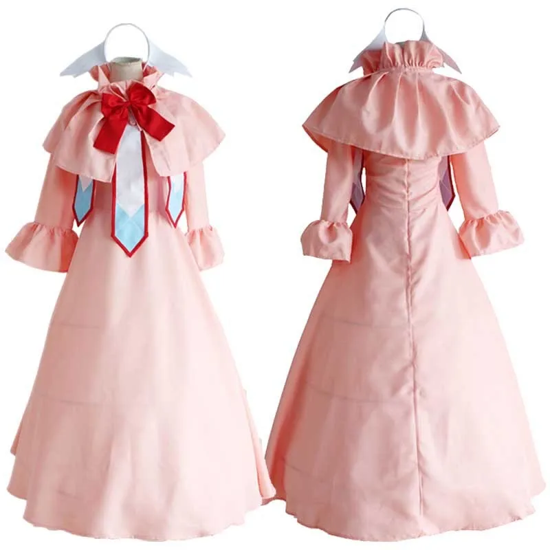Alternative view of Fairy Tail: Mavis Vermilion | Pink Cosplay Costume Set
