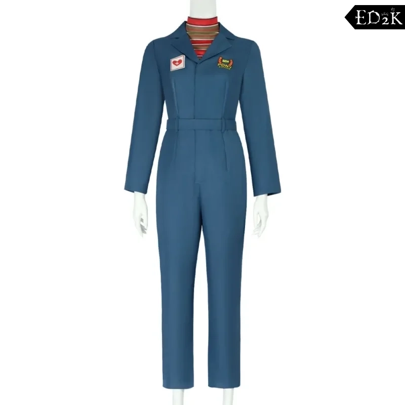 Alternative view of Mouthwashing: Anya And Jimmy | Dark Blue Jumpsuit Cosplay Costume