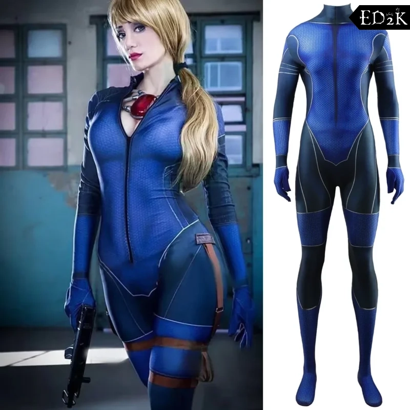 Resident Evil: Jill Valentine | Spandex Bodysuit Cosplay Costume
