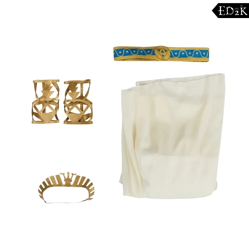The Legend of Zelda: Zelda | White Princess Party Dress Cosplay Costume