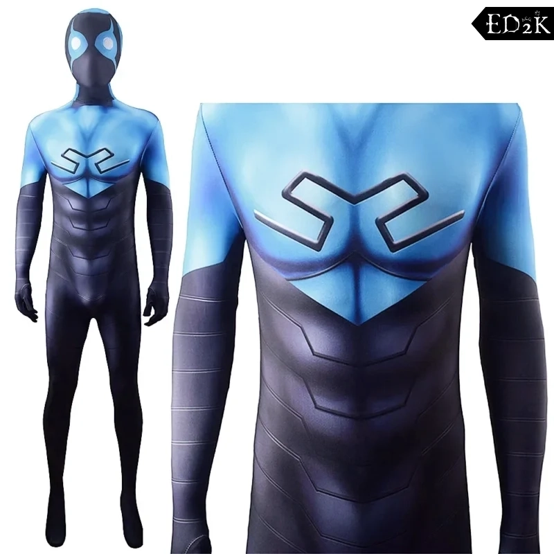 Mystery Men Comics: Blue Beetle | Bodysuit Cosplay Costume