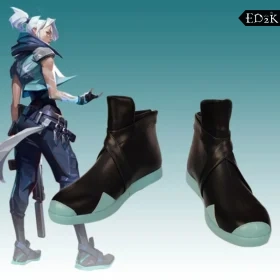 Valorant: Jett | Black Cosplay Boots