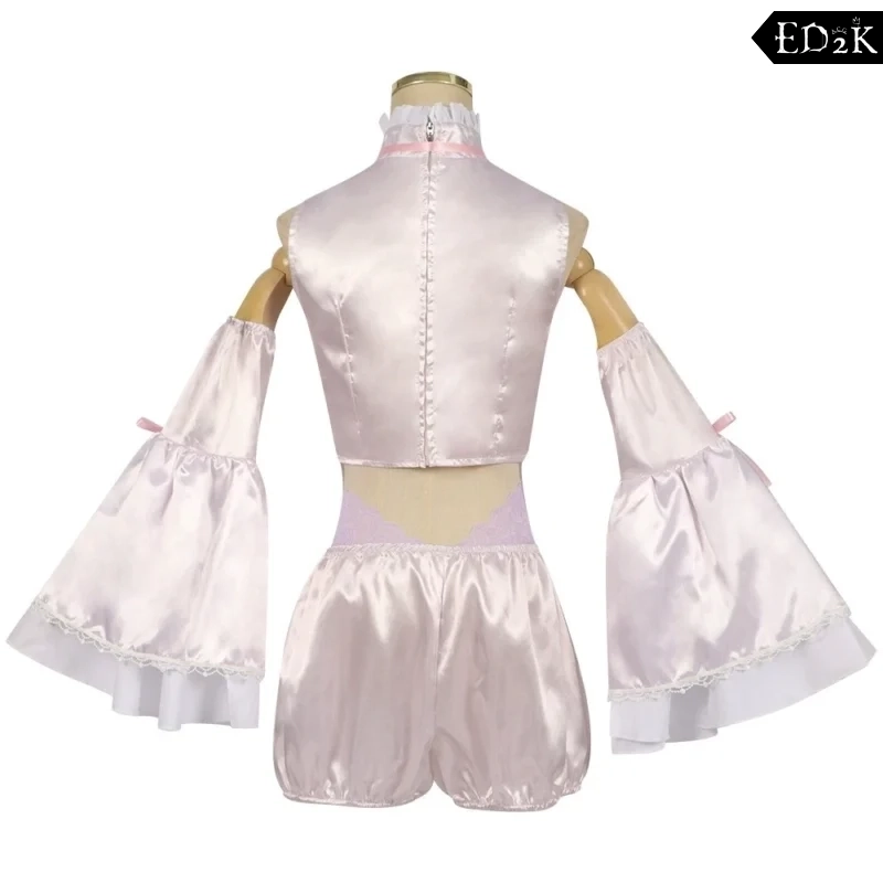 The Magical Girl and the Evil Lieutenant Used to Be Archenemies: Mimori Byakuya | White Uniform Costume Cosplay