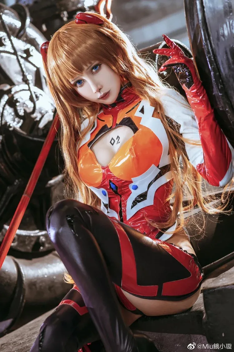 Alternative view of Neon Genesis Evangelion: Asuka Langley Soryu | Pilot Suit Cosplay Costume for Women