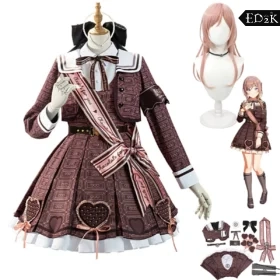 [Pre-Order] Gakuen Idolmaster: Himesaki Rinami | School Uniform Cosplay Costume Set