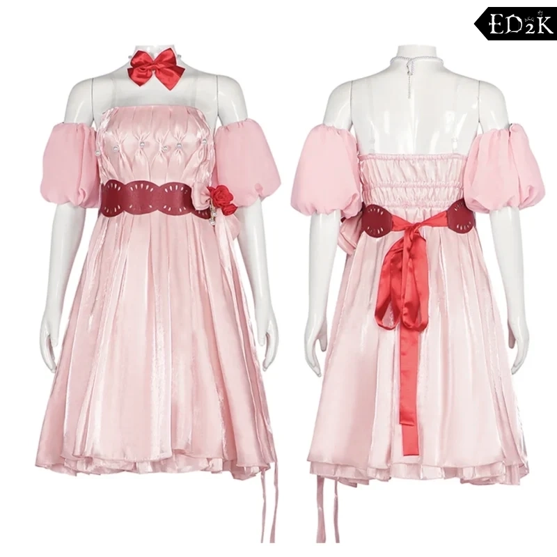 Alternative view of Neon Genesis Evangelion: Asuka Langley Soryu | Pink Outfit Cosplay Costume