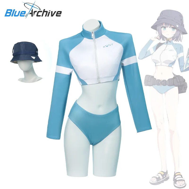 Blue Archive: Saki Sorai | Summer Festival Swimsuit Cosplay Costume