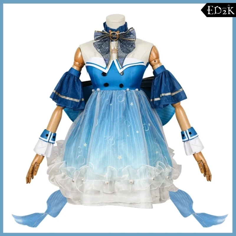 Infinity Nikki: Nikki | Blue Bubbles Princess Dress Cosplay Costume Set