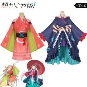 Cosmic Princess Kaguya: Kaguya‌ And Yachiyo Runami | Traditional Japanese Dress Costume Cosplay