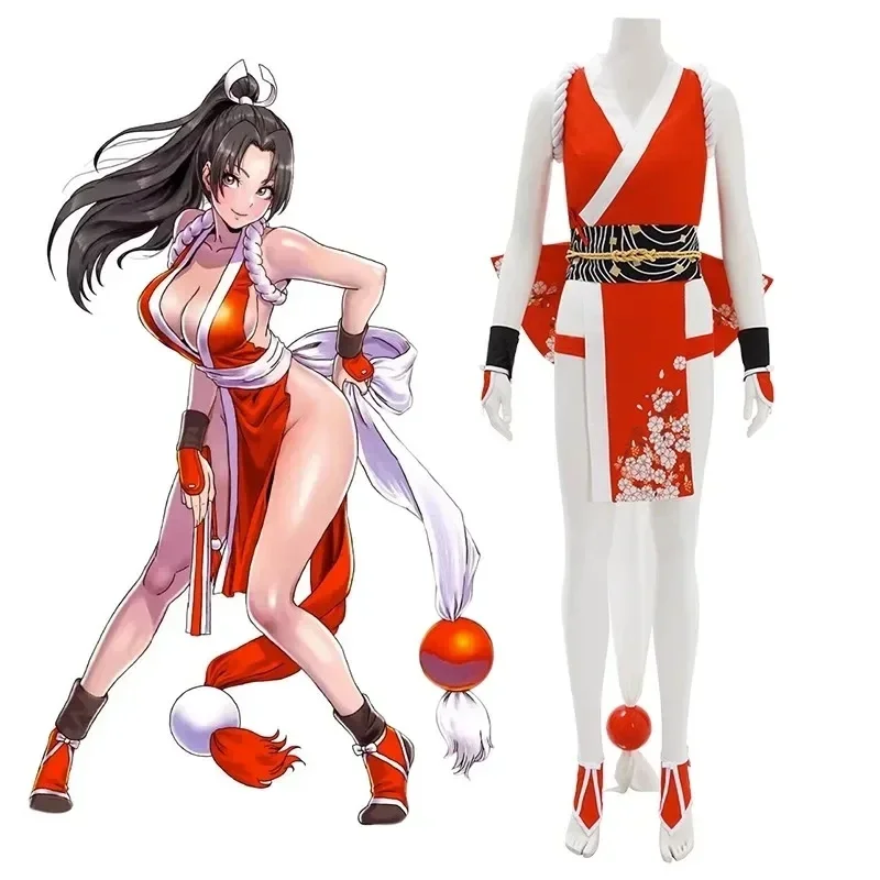 Alternative view of King of Fighters: Mai Shiranui Cosplay Costume for Women