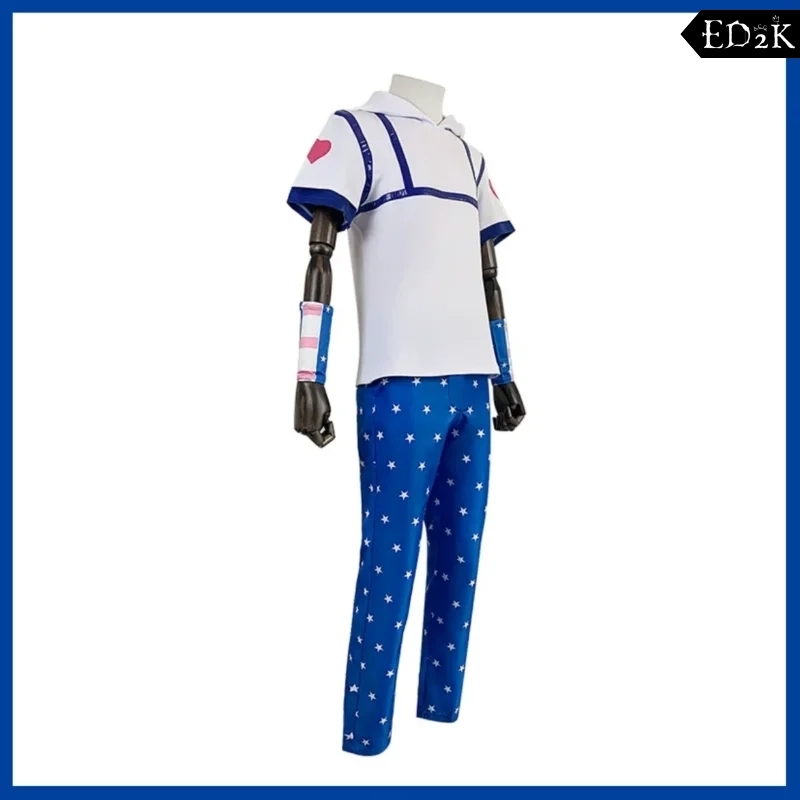 JoJo's Bizarre Adventure: Steel Ball Run | Johnny Joestar Racing Suit Cosplay Costume Set