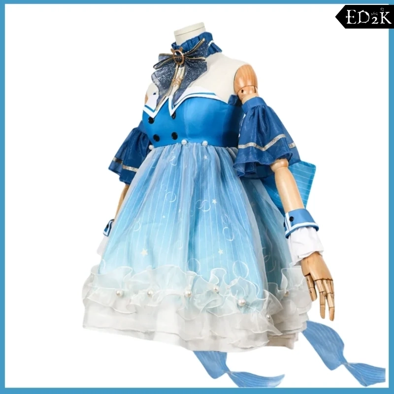 Infinity Nikki: Nikki | Blue Bubbles Princess Dress Cosplay Costume Set