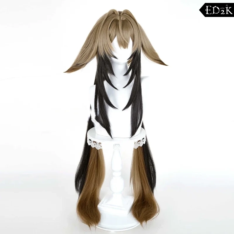Zenless Zone Zero: Ye Shunguang | Black-Yellow Gradient Synthetic Wig