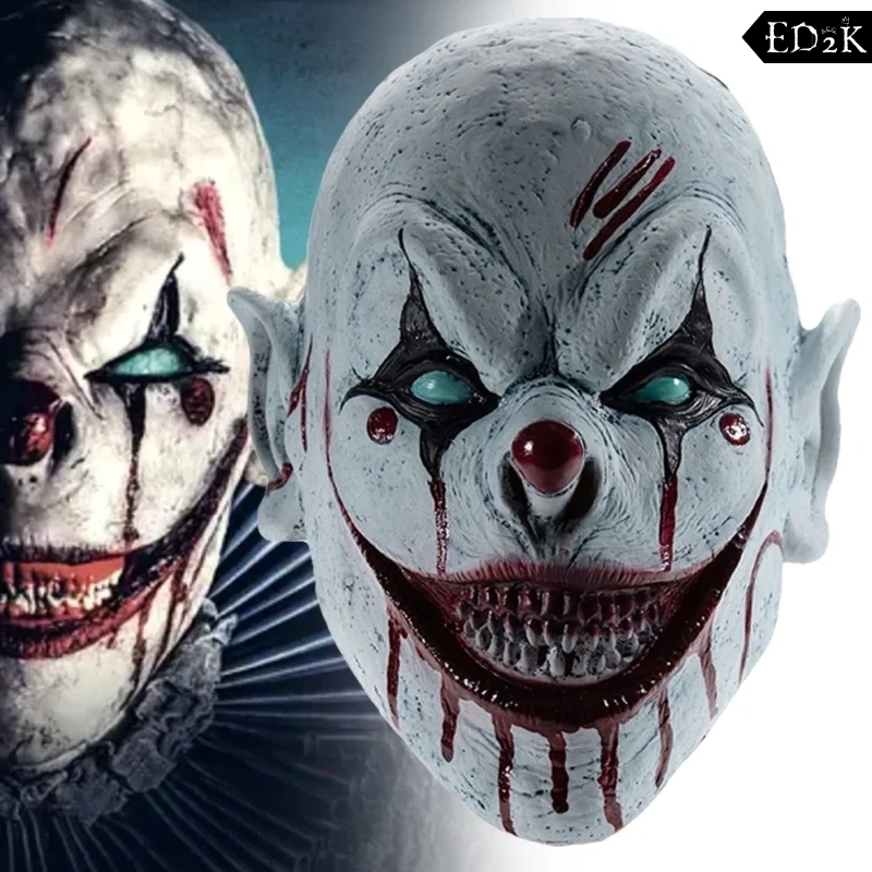 The Jack in the Box: Jack | Generic Horror Clown Mask with Blood Effects Cosplay