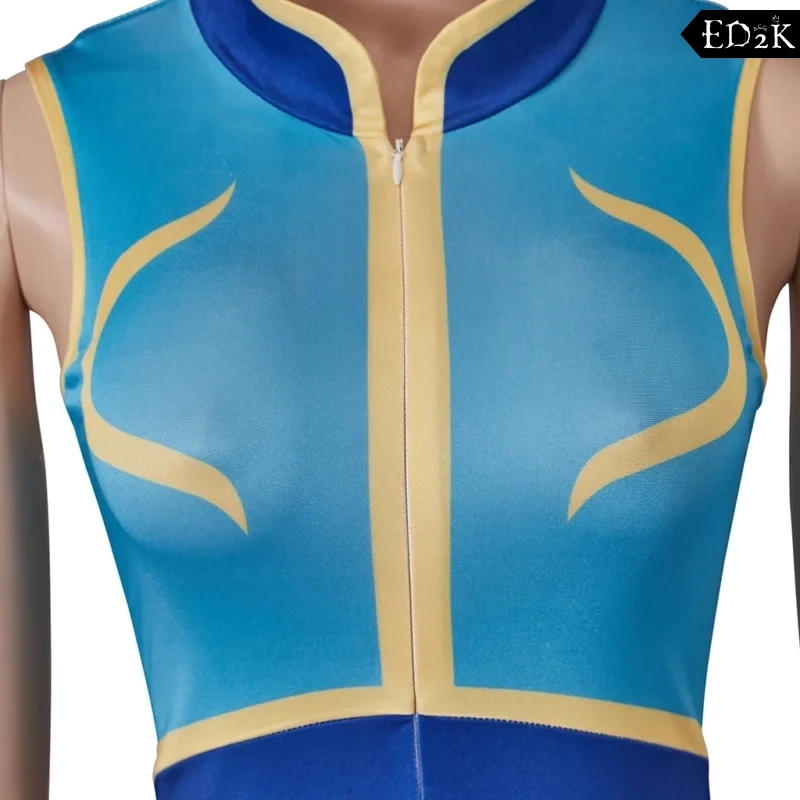 Street Fighter: Chun Li | Qipao Cosplay Costume