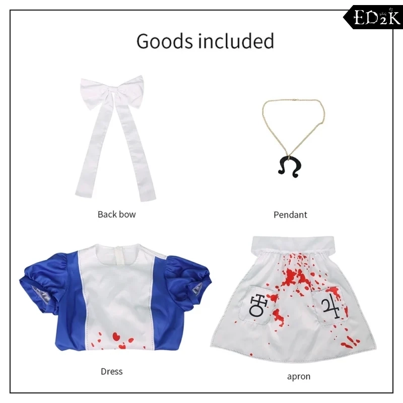 Alice: Madness Returns: Alice Liddell | Victorian Dress Cosplay Costume Set